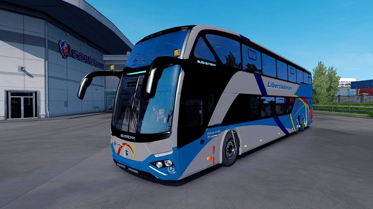 [ETS 2 Mod] Scania BUSSTAR DD S 1 | Euro Truck Simulator 2 (1.33-1.34)