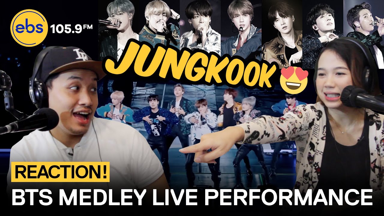 BTS Reaction - Medley Live Performance by Indonesian Radio Announcers