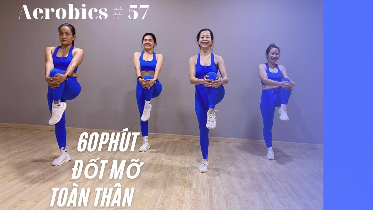 AEROBICS#57: Đốt mỡ toàn thân / giảm cân nhanh #aerobics #danceworkout