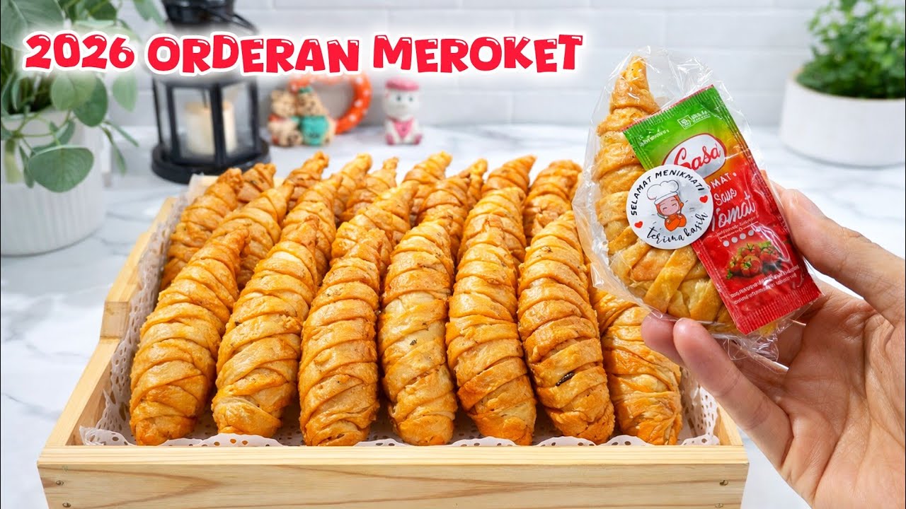2026 ORDERAN MEROKET❗CUMA JUALAN DI TERAS RUMAH PEMBELI SAMPAI ANTRI. GURIH, RENYAH BENTUKNYA UNIK