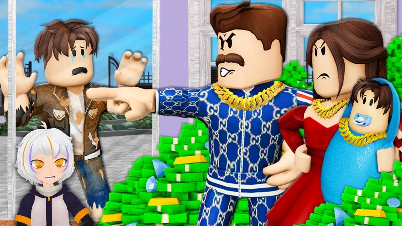 ¡Familia Rica Echó Al Hijo Pobre! (Roblox) | ChuyMine REACCIONA a ShanePlays en Español