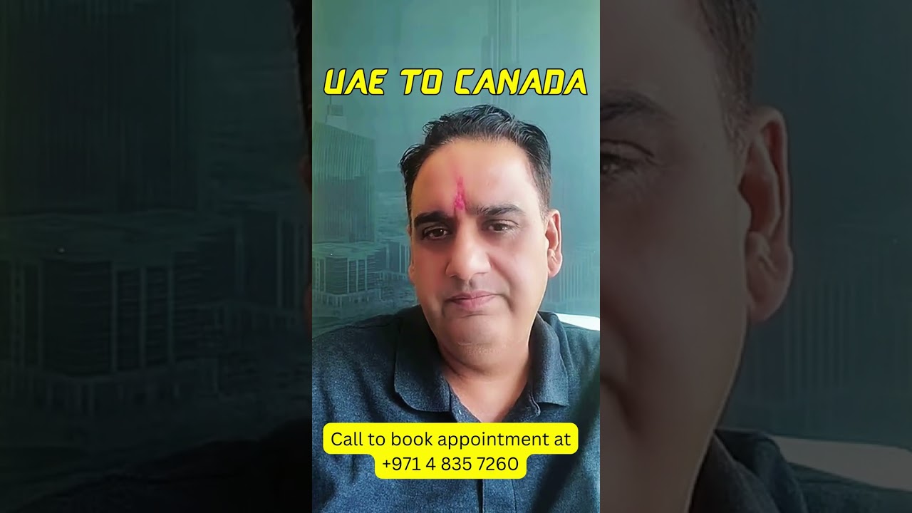 UAE to Canada!