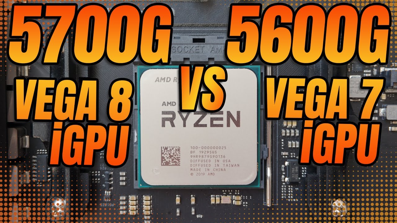 Ryzen 7 5700G vs 5600G vs 5300G vs 3400G | iGPU Gaming Performance Comparison