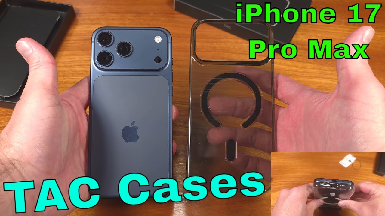 Премиальный чехол TAC для iPhone 17 Pro Max!