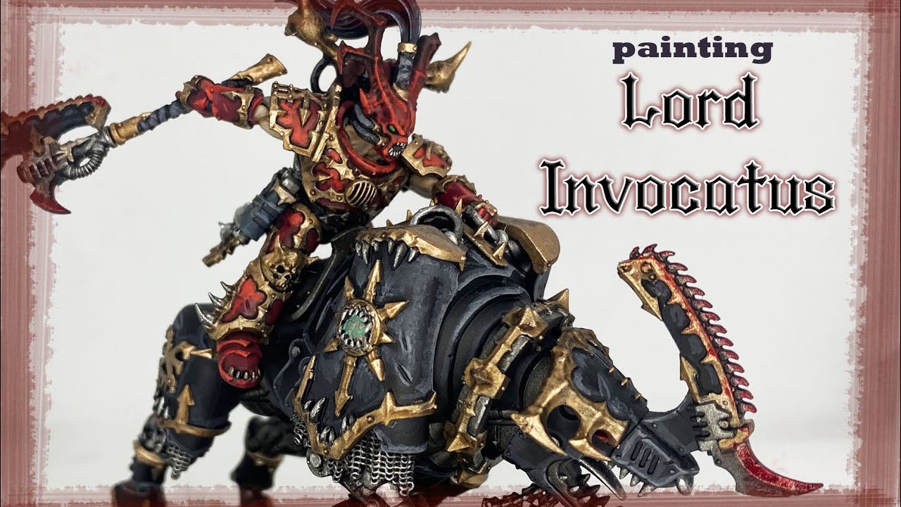 World Eaters: Painting Lord Invocatus!