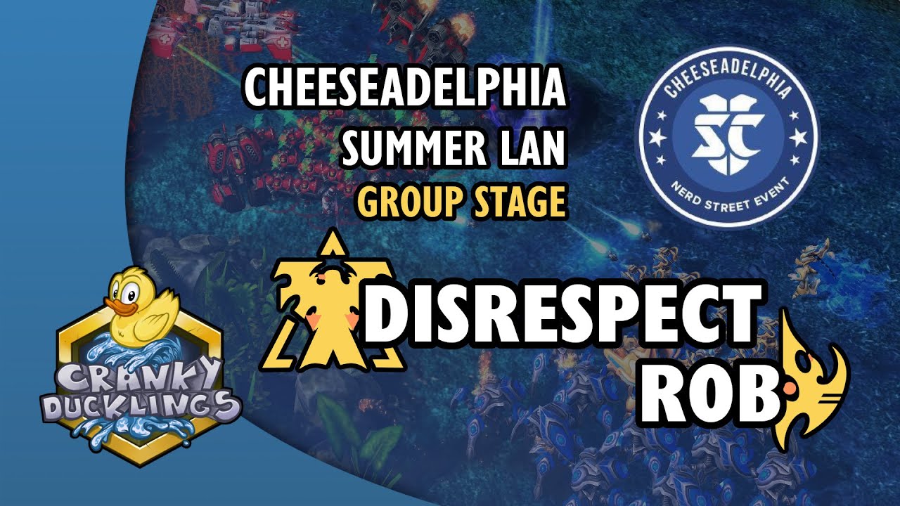 DisReSpeCT vs Rob - TvP | Cheeseadelphia Summer LAN: Group Stage | American LAN SC2 Tournament