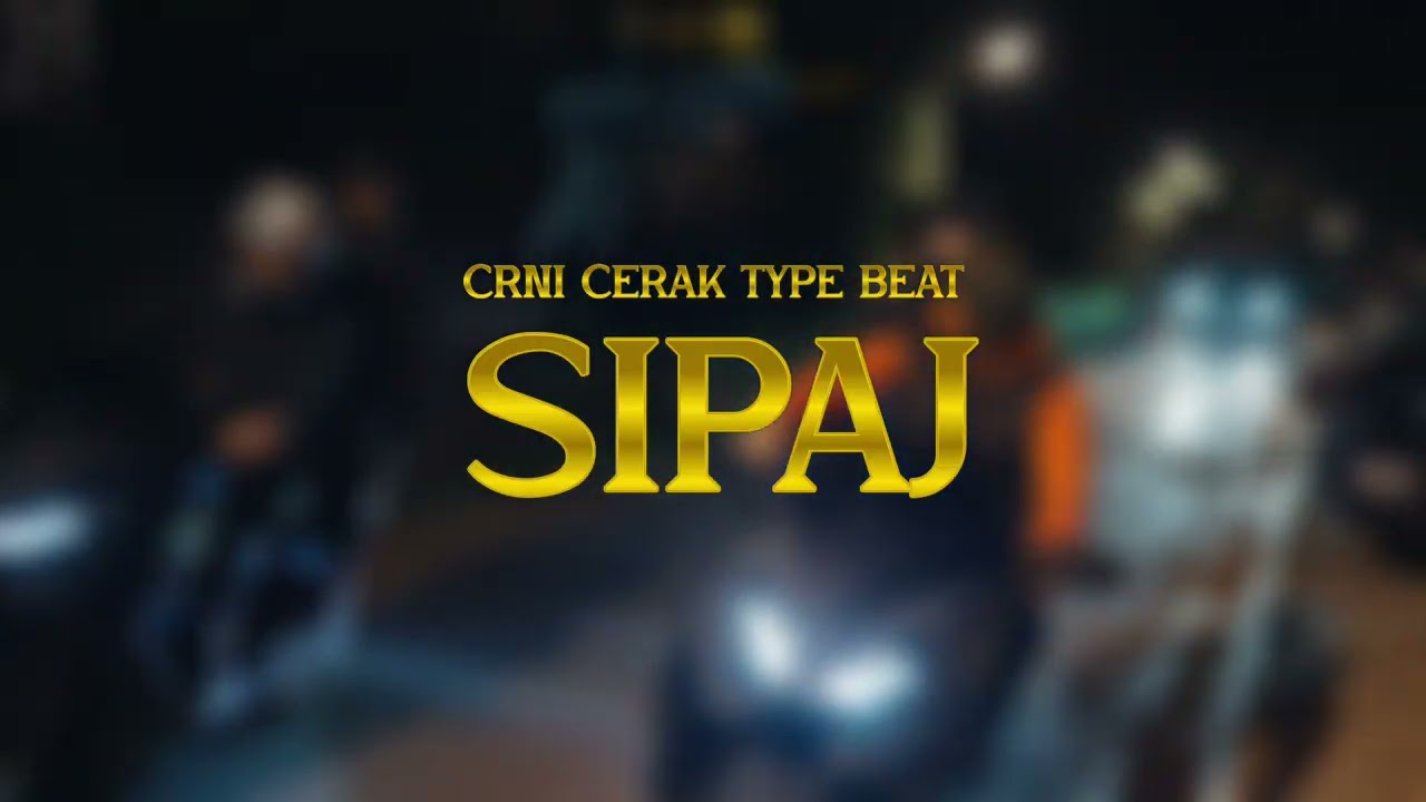 CRNI CERAK TYPE BEAT - SIPAJ (produced by Zemoski)