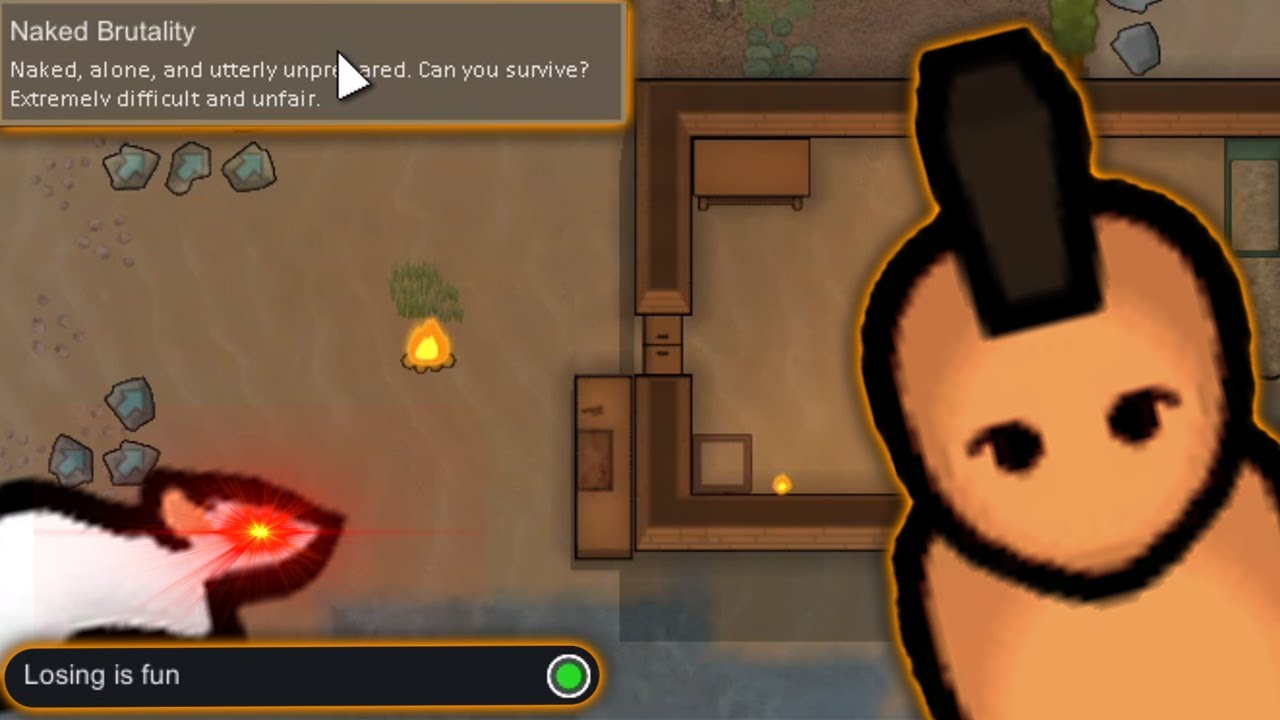 One Idiot, One Planet, Max Settings - RimWorld Nightmare Mode
