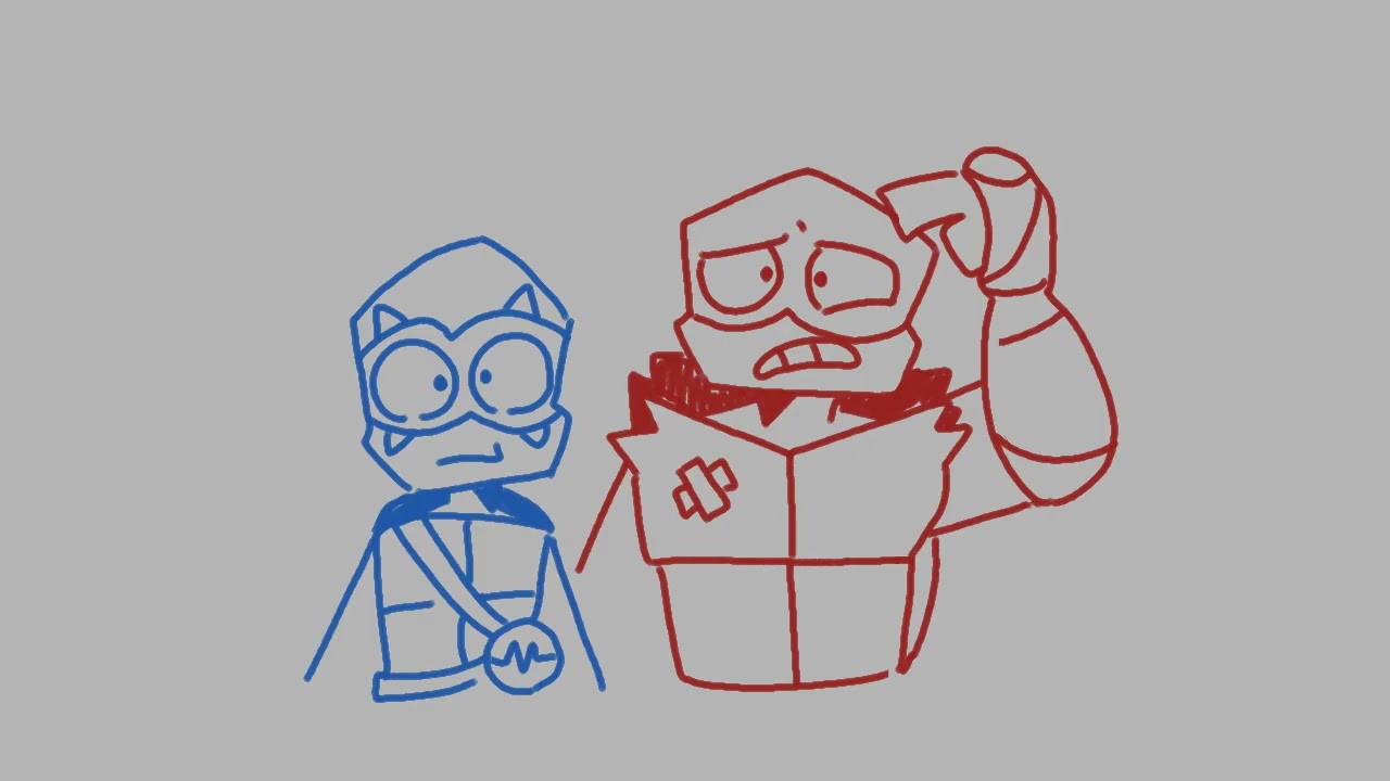 Eyebrows - rottmnt animatic