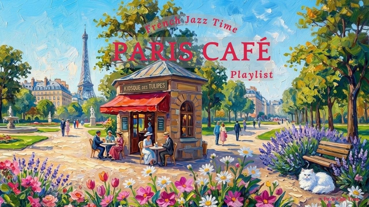 𝐏𝐀𝐑𝐈𝐒  𝐂𝐀𝐅𝐄́ ☕️ French Music —Accordion & Soft Instrumental Focus Playlist | Café in Paris Vol.2