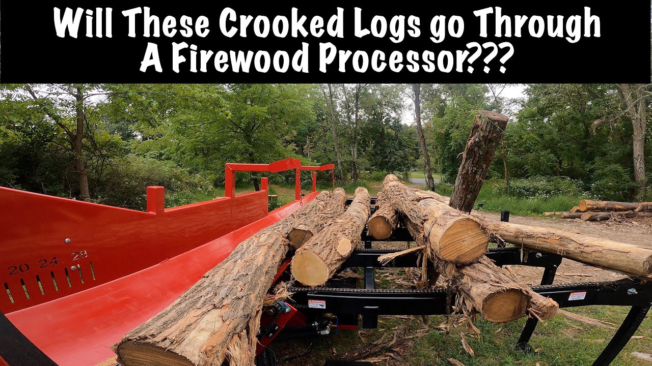 #165 Firewood Processor and Crooked Logs #firewoodprocessor #firewood #bruteforce