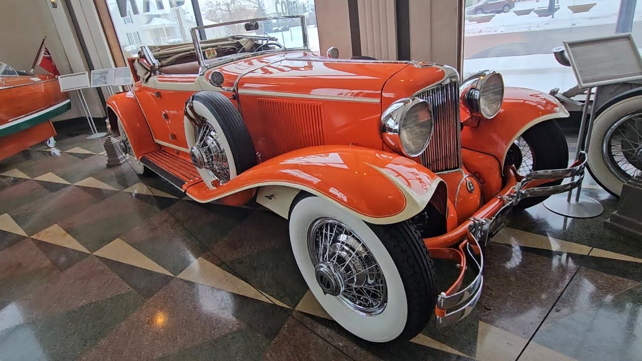 Classic car museum in Auburn Indiana #museum
