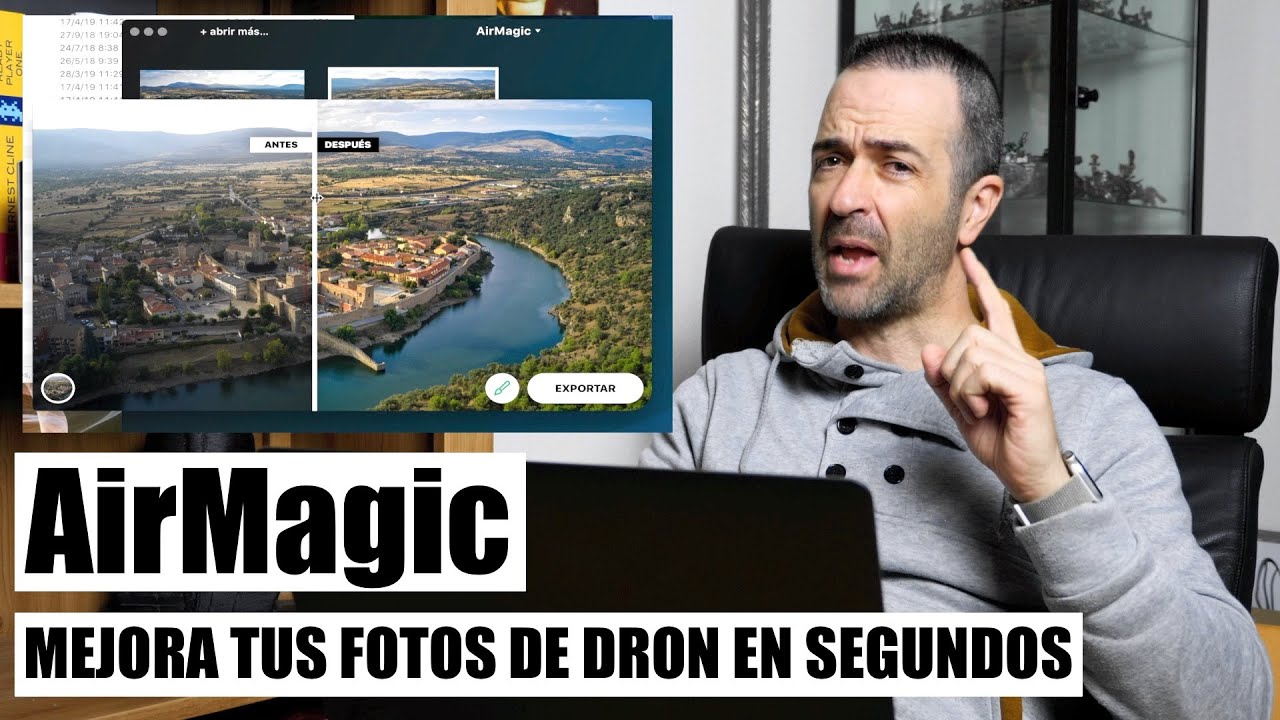AIRMAGIC - EDITA tus FOTOS de DRON automáticamente en SEGUNDOS