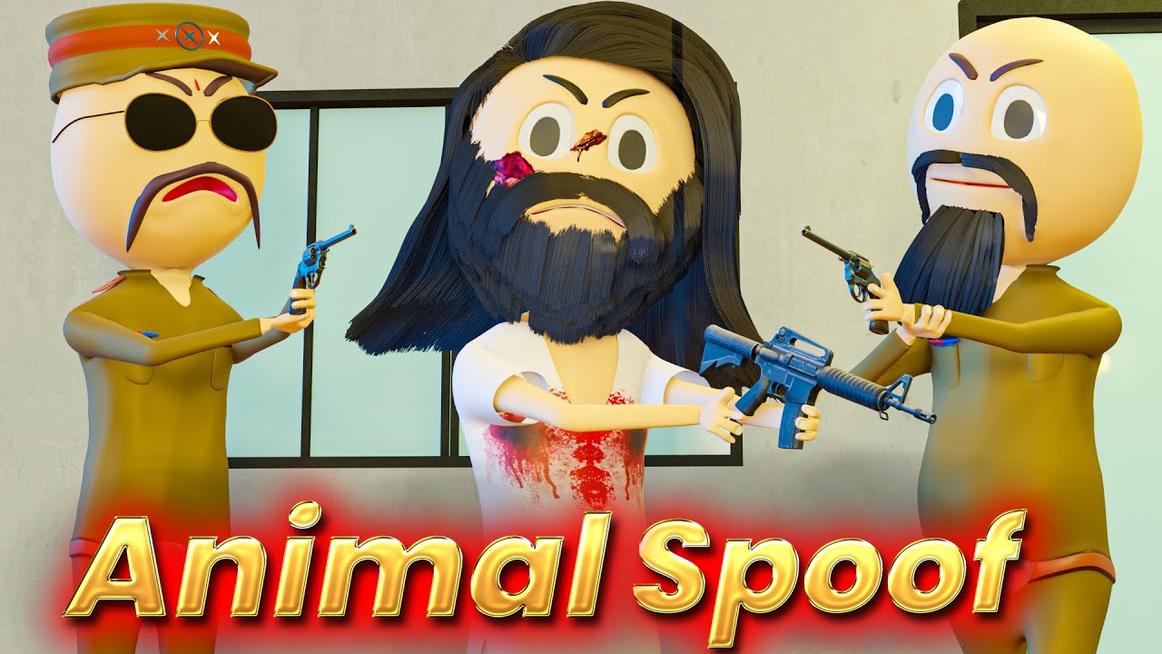 ANIMAL SPOOF - PM TOONS / ANIMAL MOVIE SPOOF / ANIMAL MOVIE