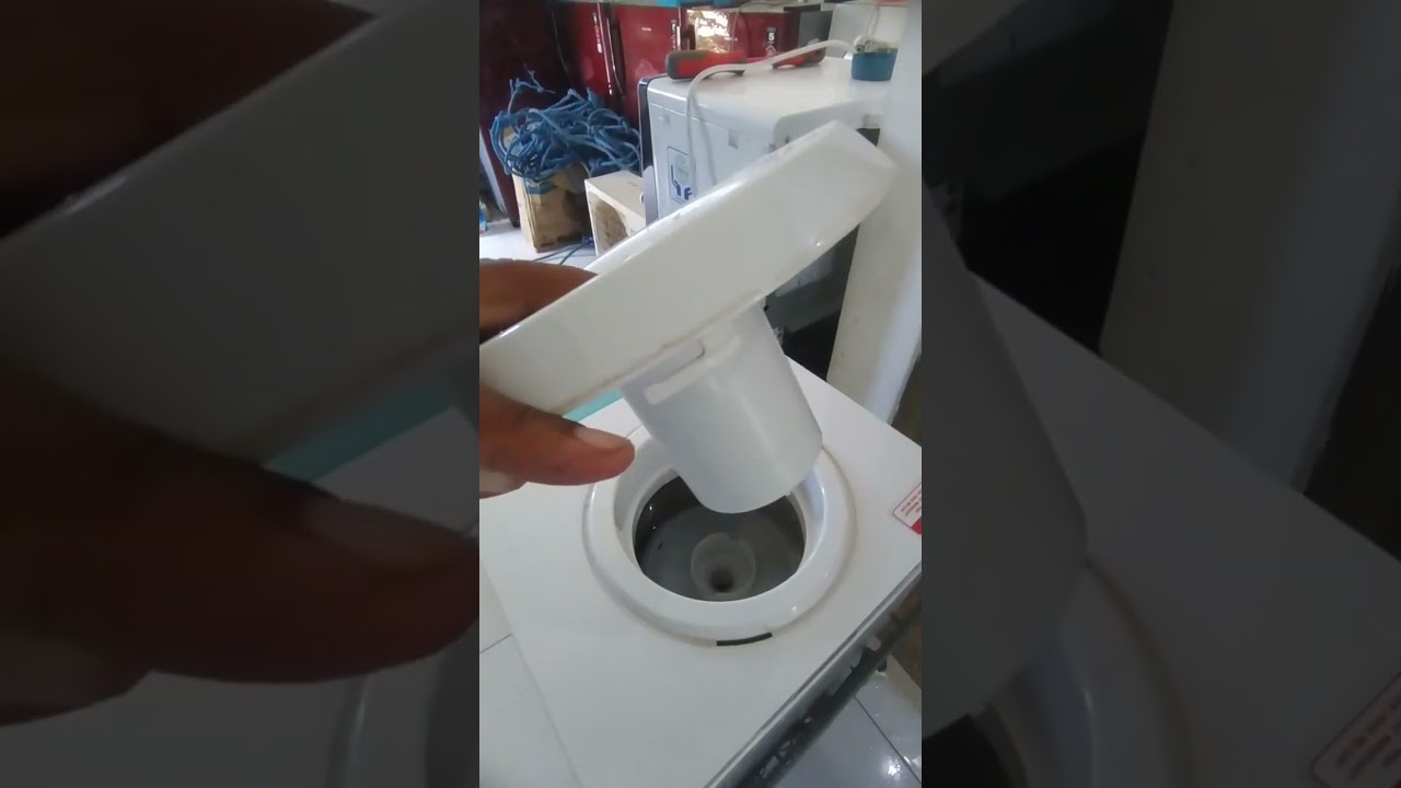 Perbaikan Dispenser air Panas Dingin Polytron PWC 107 bocor air dari bagian atas