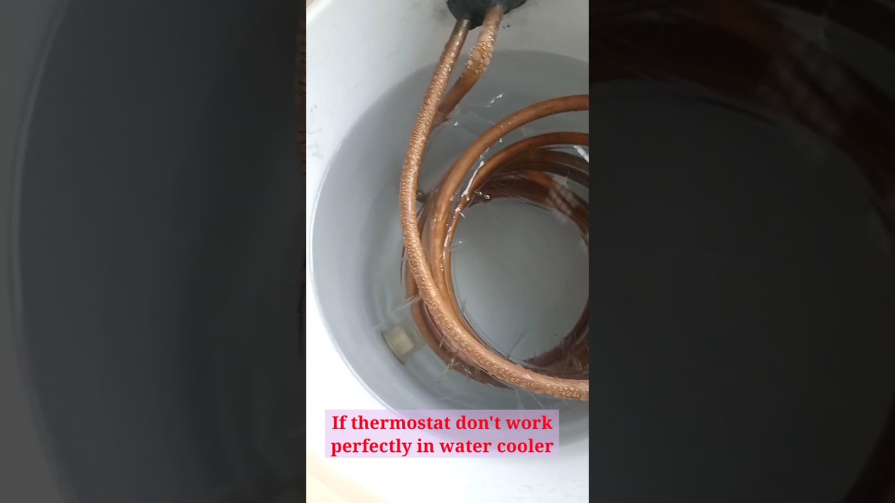 If thermostat don't work perfectly in water cooler | AC Duniya Care Centre #repair #watercooler