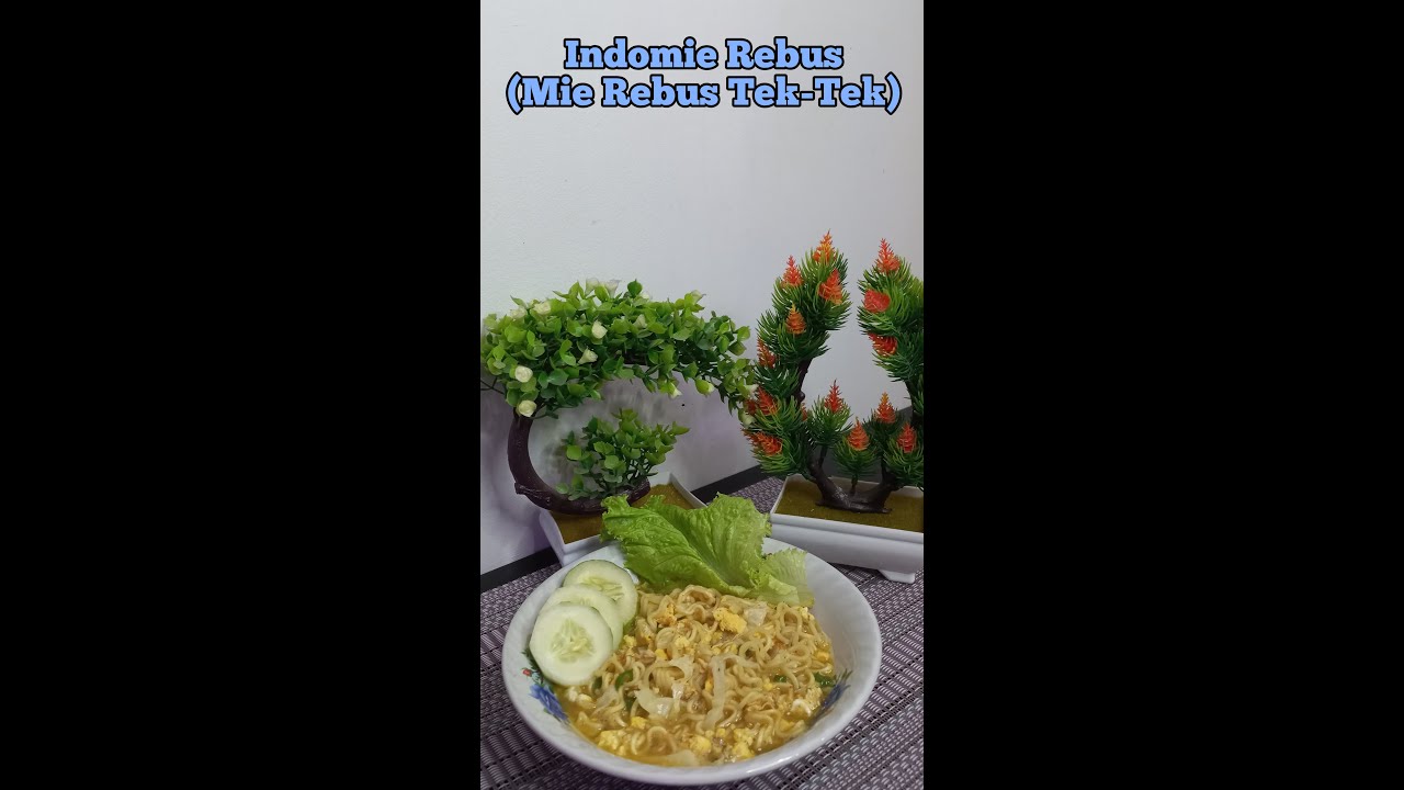 Rekomendasi Resep Indomie Rebus Soto Mie (Mie Rebus Tek-Tek) Mudah Simple dan dijamin Enak🤤👌