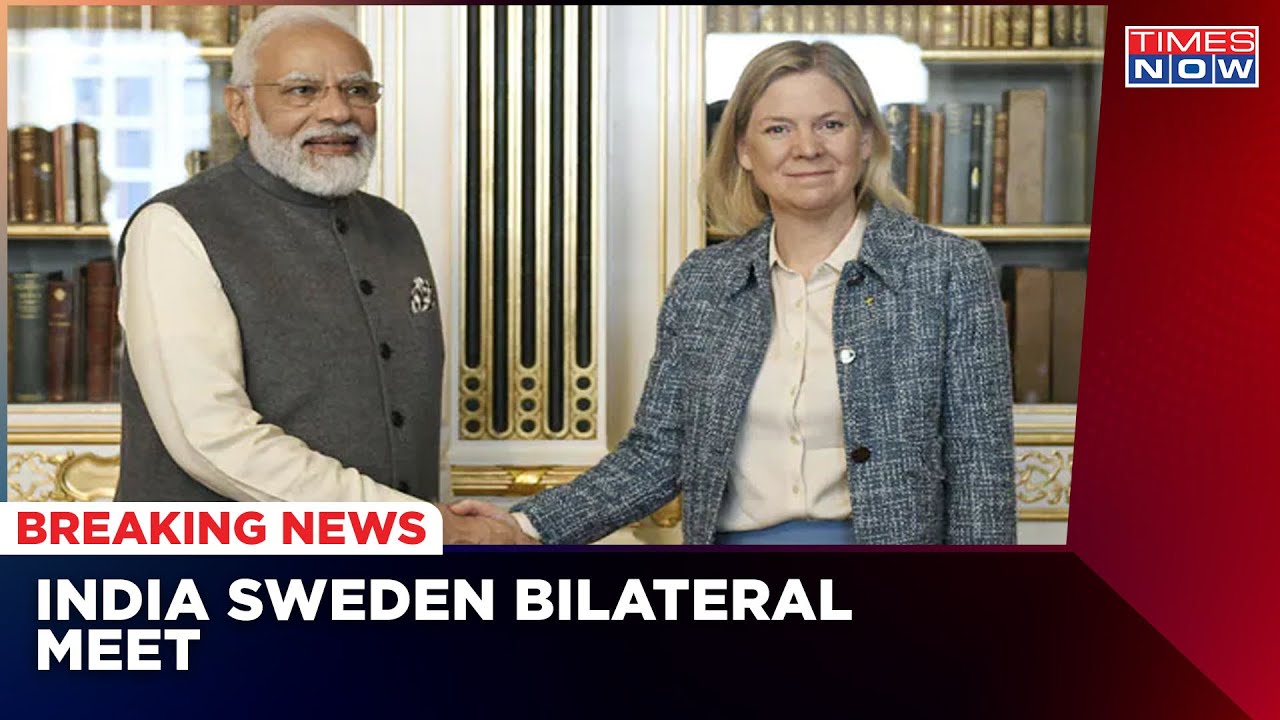 PM On Europe Tour: PM Modi Meets Swedish PM To Discuss Bilateral Ties | Latest English News
