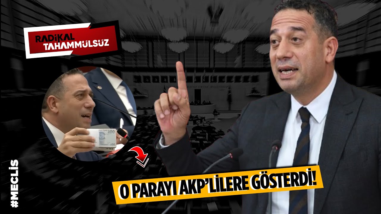 Ali Mahir Başarır Meclis’e emekli maaşını tomarla Getirdi! AKP'liler çılgına döndü! | ARŞİV