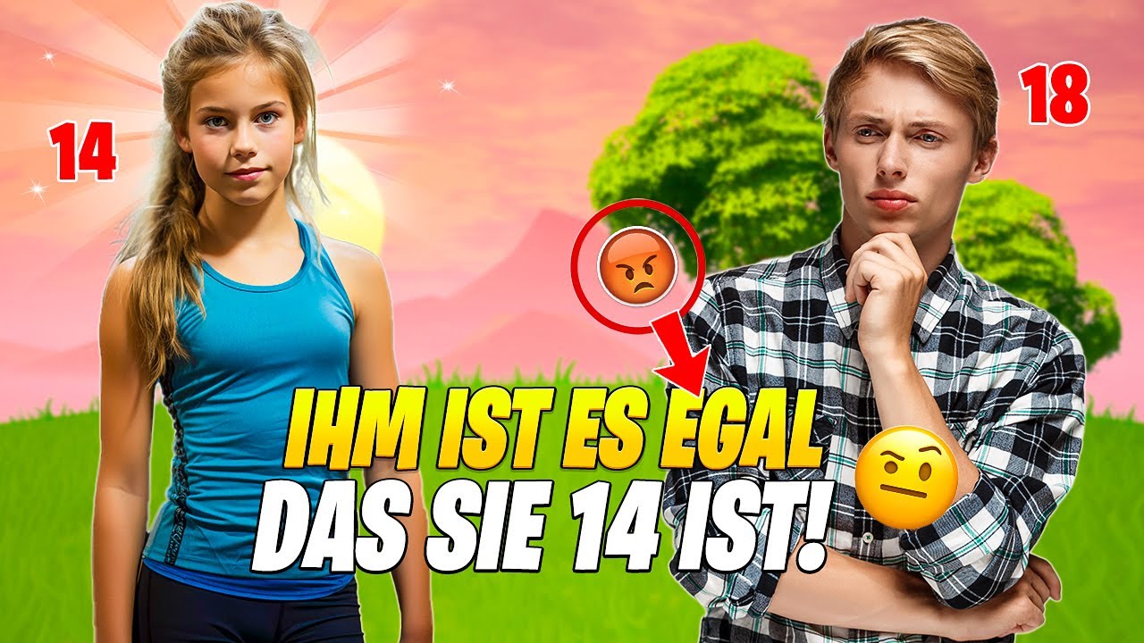 Junge (18) will M&auml;dchen (14) kennenlernen?🤨😡 Fortnite Random Teams
