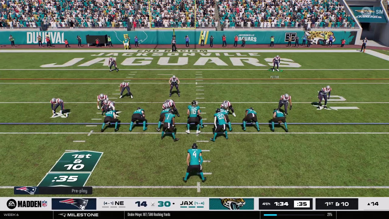 Patriots 🆚 Jaguars