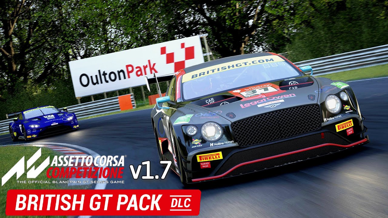 Обзор British GT DLC и v1.7 - Assetto Corsa Competizione