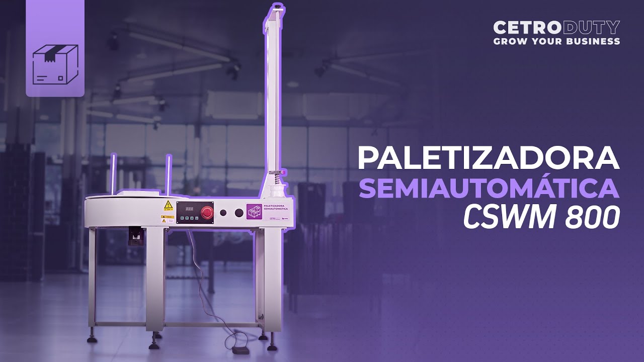 Paletizadora Semiautomática CSWM 800