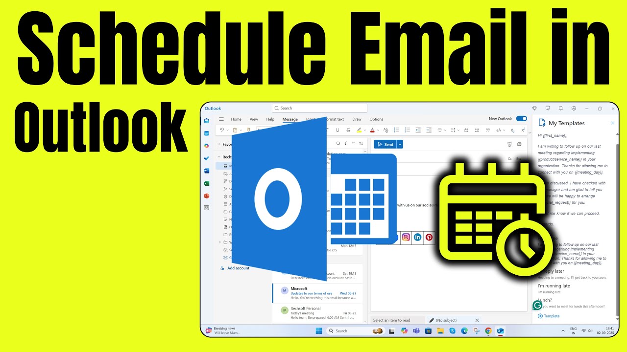 How To Schedule Email In Outlook Desktop App Windows & Mac (2026)