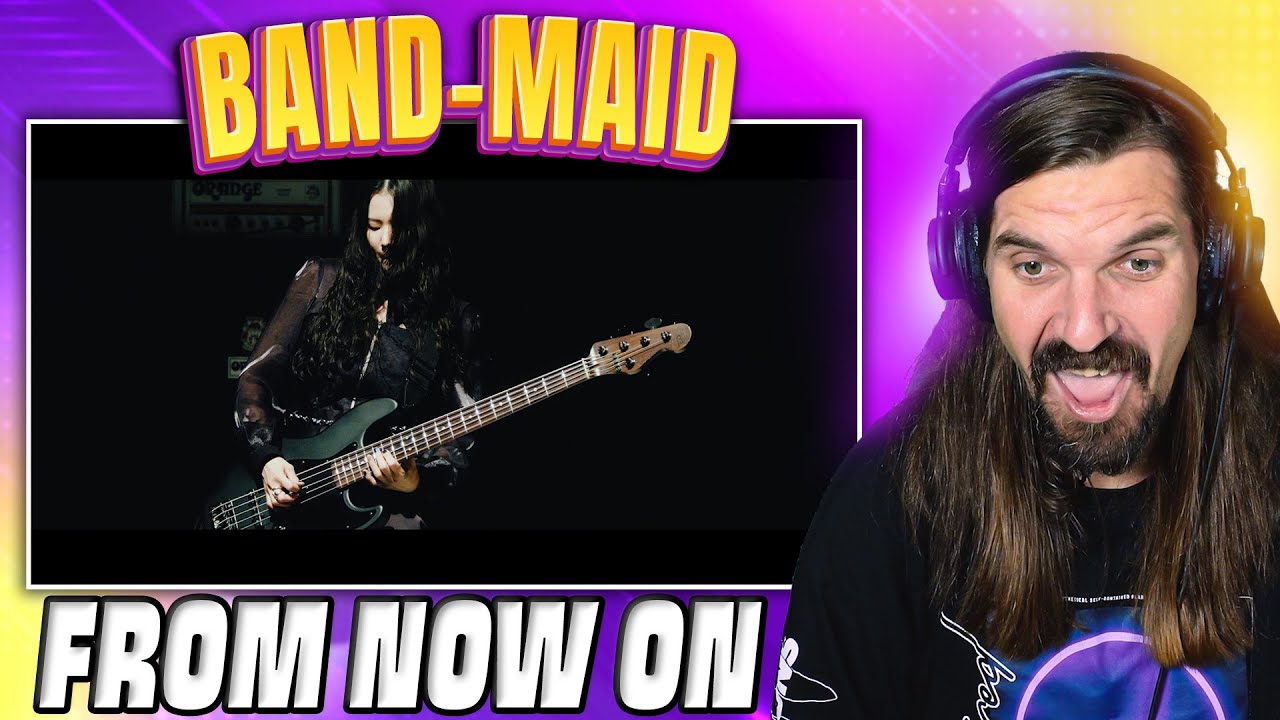 Drummer Reacts || BAND-MAID || FROM NOW ON