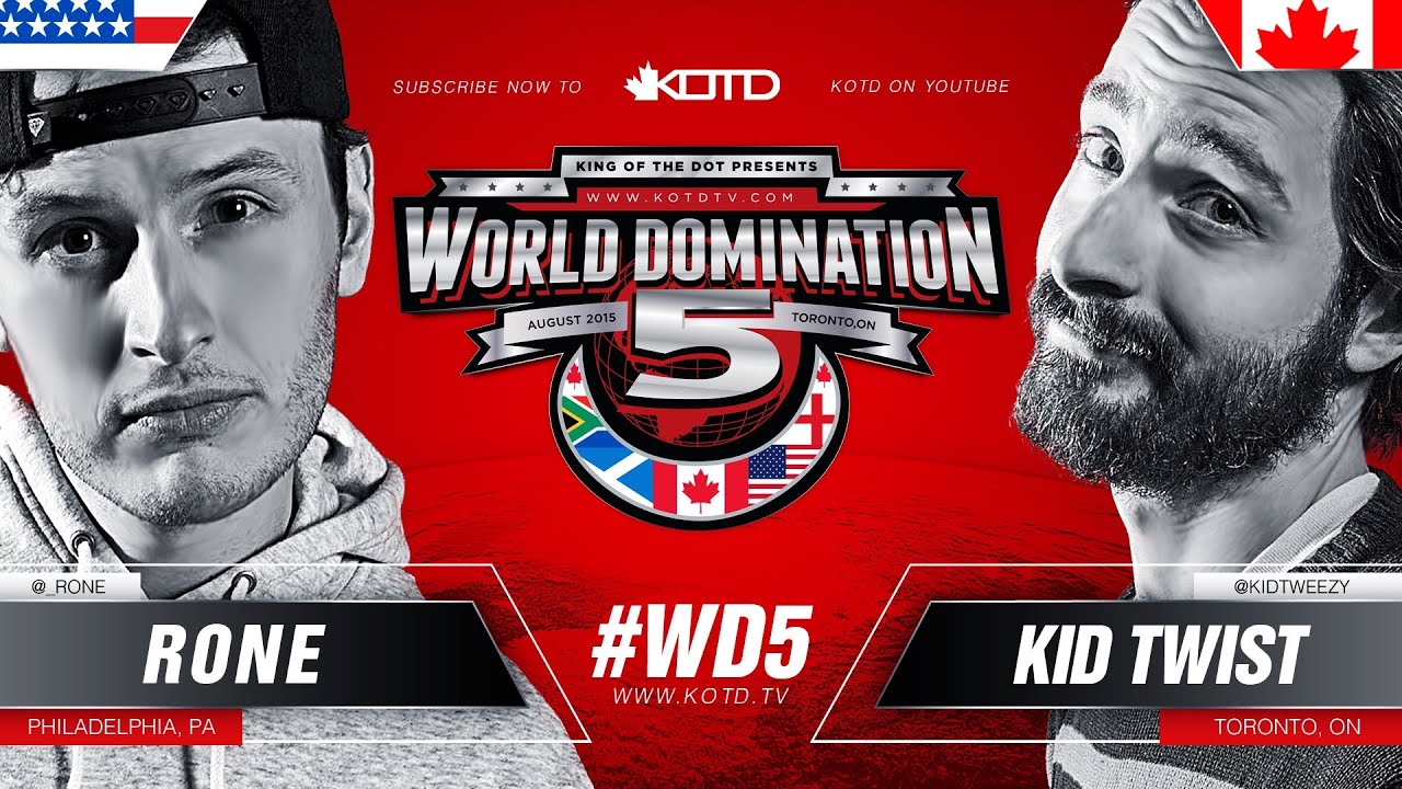 KOTD - Rap Battle - Rone vs Kid Twist | 