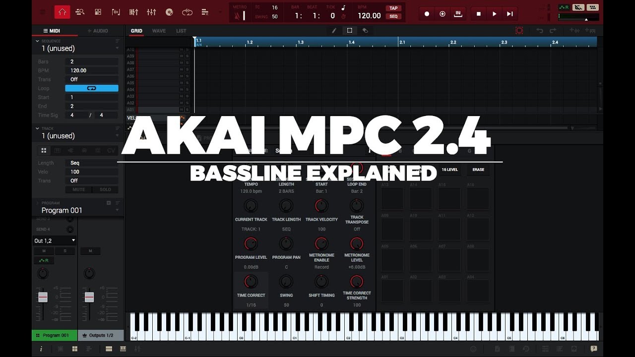 MPC 2.4 TUTORIAL | BASSLINE VST EXPLAINED
