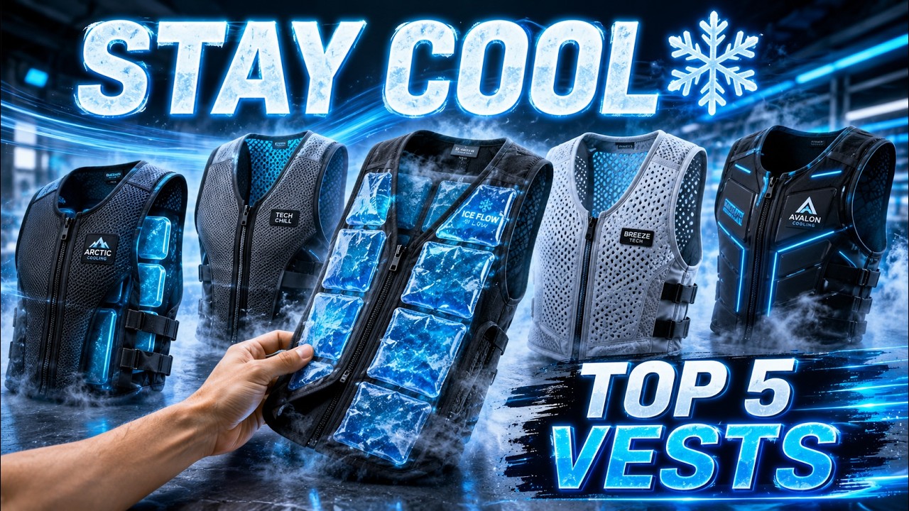 Ride Cool All Summer 🧊 Top 5 Cooling Vests for E-Bikes (2026 Guide)