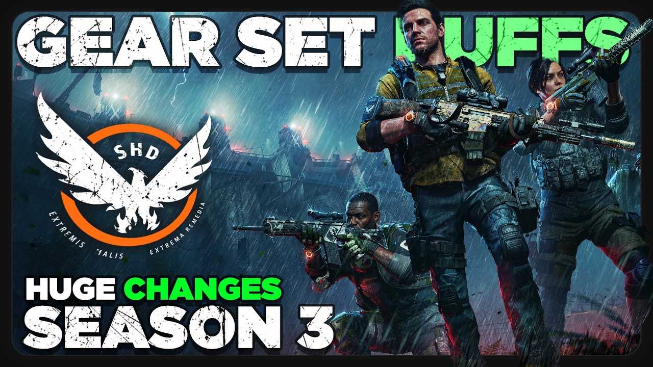 Gear Set BUFFS ~ HUGE Gear Update | PTS S3 | The Division 2