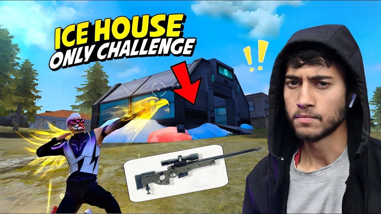 NEW GLOO HOUSE ONLY CHALLENGE 🔥 Solo Vs Squad Gameplay - Free Fire Max
