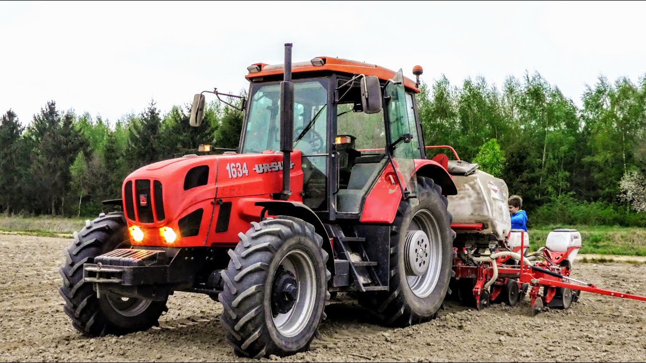 Siew kukurydzy 2019 ☆ Ursus 1634 ☆ Kuhn Maxima 2 TS