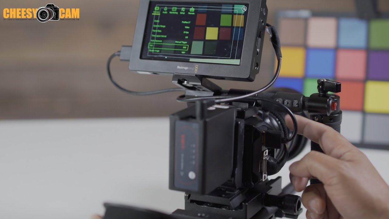 Custom Mods for Rigging the BlackMagic Design Micro Cinema Camera w DIY Remote Handle