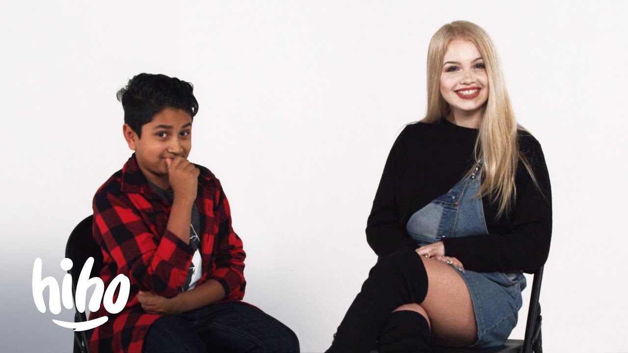 A Young Boy Meets a Teen Mom (Jules) | Kids Meet | HiHo