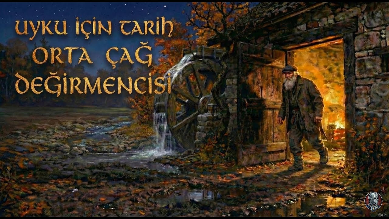 Uyku İçin Tarih | Orta Çağ Değirmencisi | Su Çarkının Sesi ve Un Kokusu