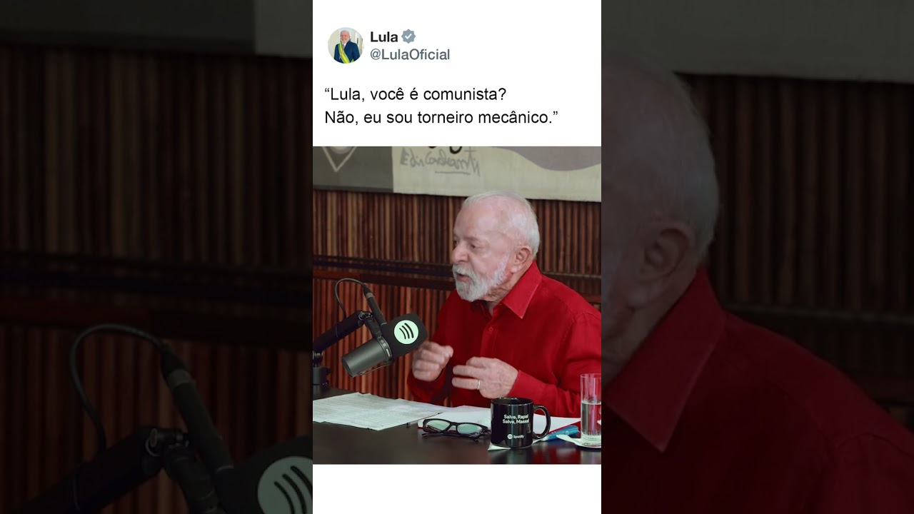 Lula, voc&ecirc; &eacute; comunista? - Podcast Mano a Mano