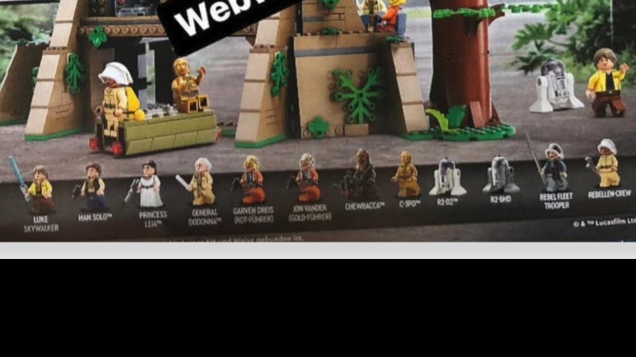 Yavin 4 Lego Star Wars set leaked images