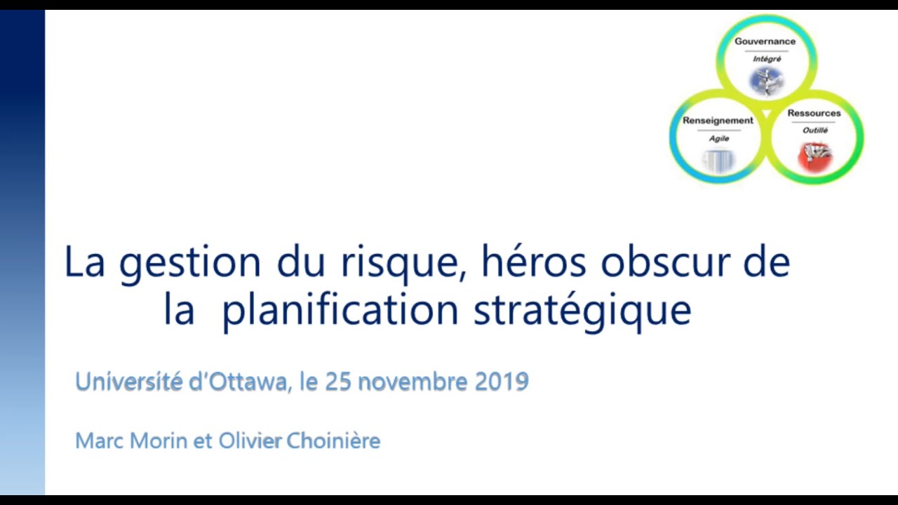 la gestion du risque