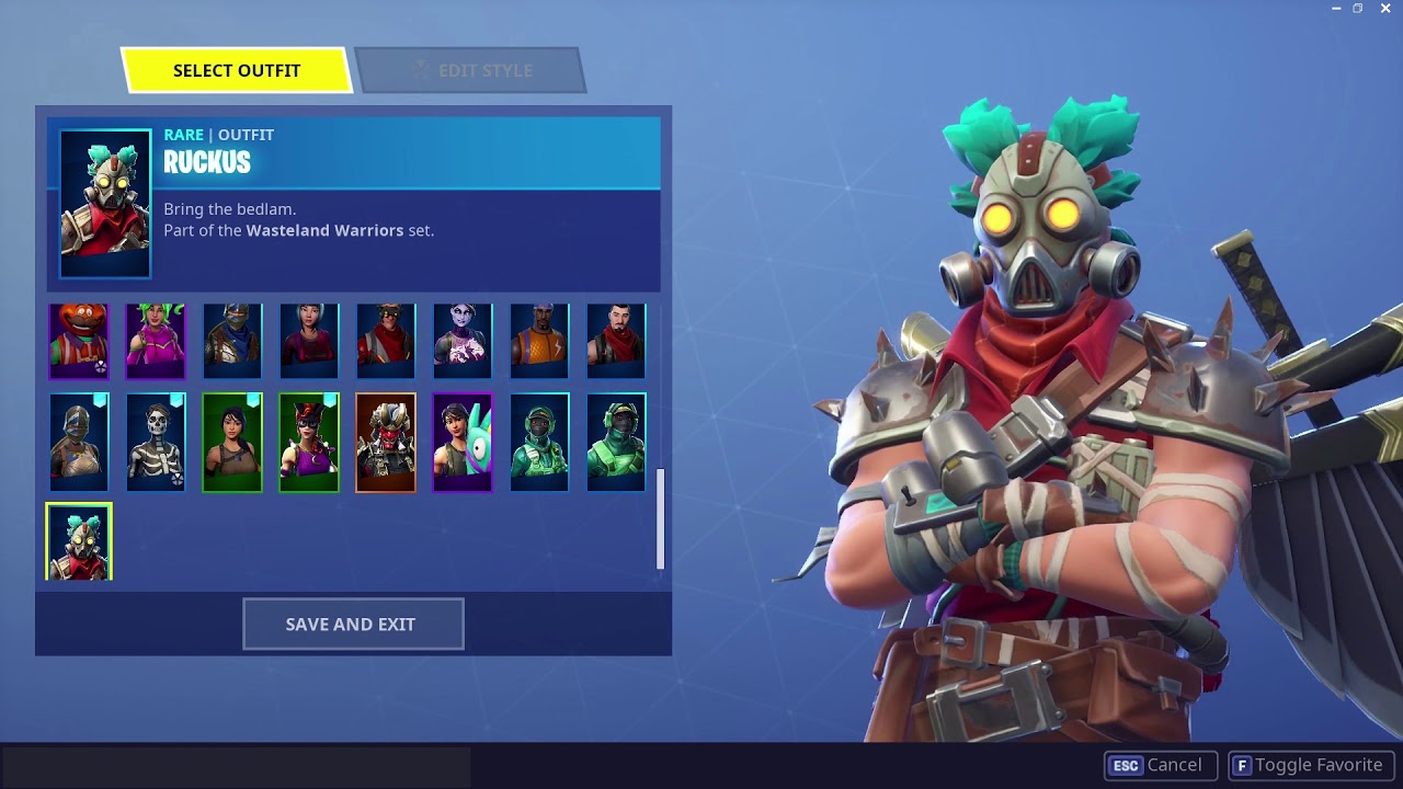 Fortnite 6.21 Leaked Skin Showcase