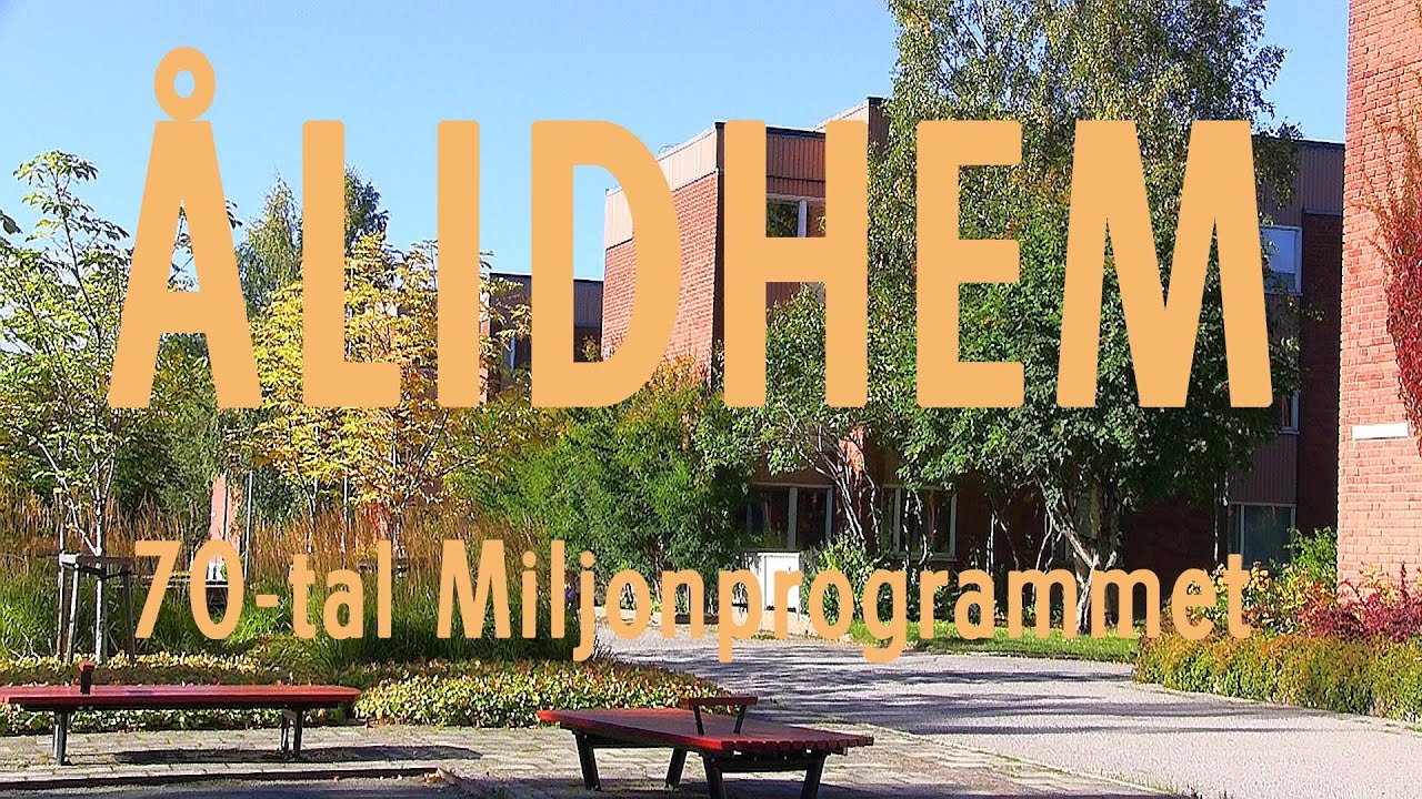 Ålidhem 70-tal miljonprogram bostadsområde i Umeå.