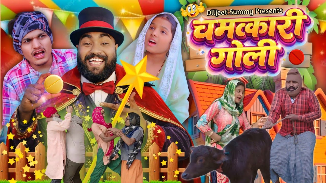 Chamatkari Goli चमत्कारी गोली | Magical Comedy Drama Video | Diljeet Summy Presents 