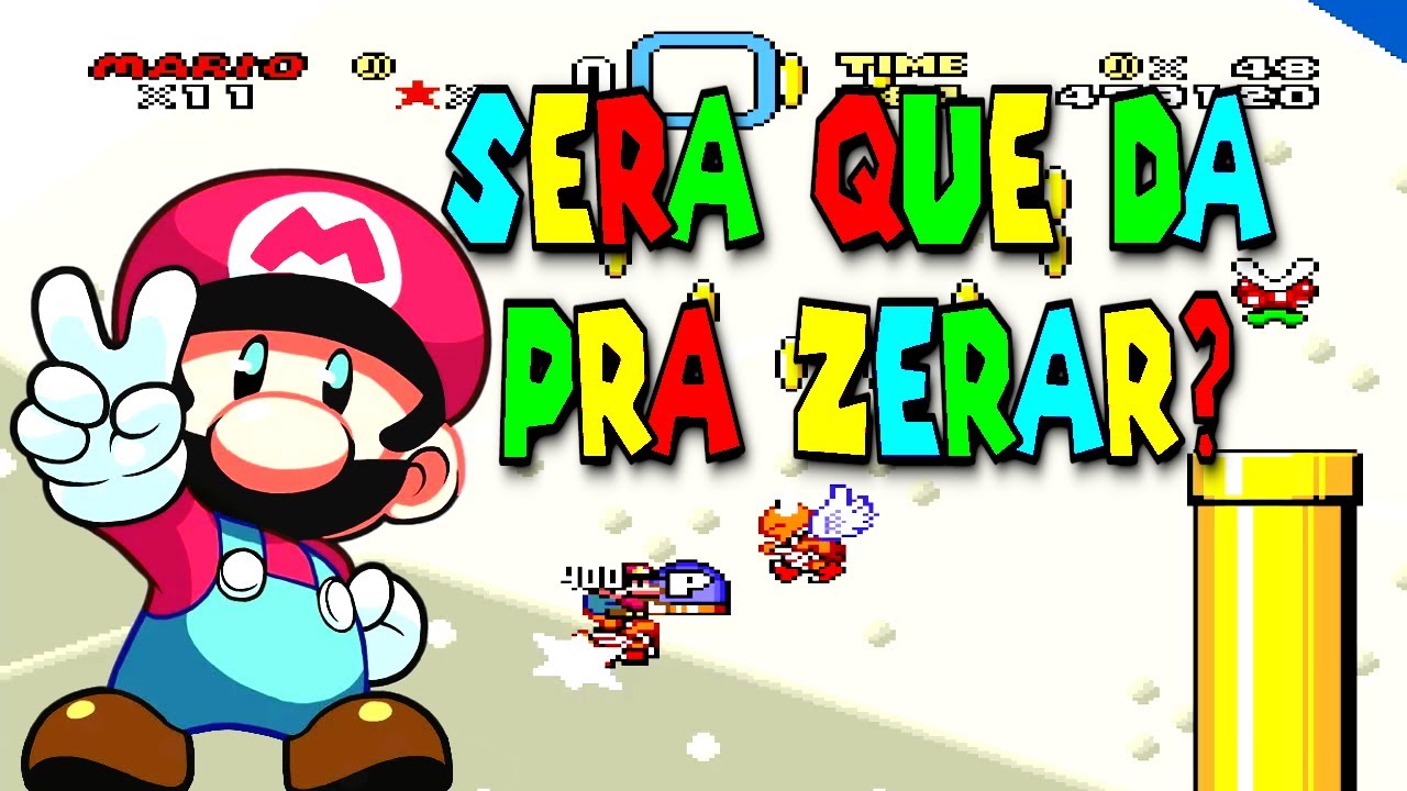 Super Mario World só com Mario PEQUENO (TAS in 1:25:07)