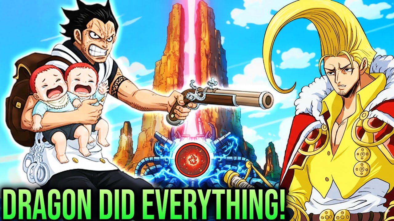 The Real Reason DRAGON SAVED Shanks & Shamrock in GOD'S VALLEY! Dragon Vs Garling in One Piece