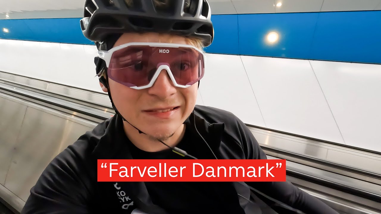 19-&aring;rige Oliver cykler til Sahara: Afsked med venner og familien hjemme (1:3)