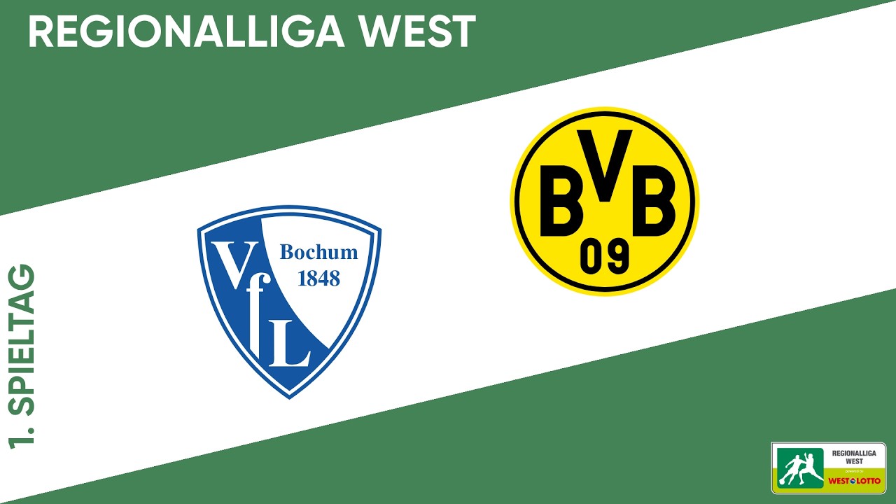 Duell zwischen VfL Bochum II und BVB II | VfL Bochum II vs. Borussia Dortmund II | RL WEST