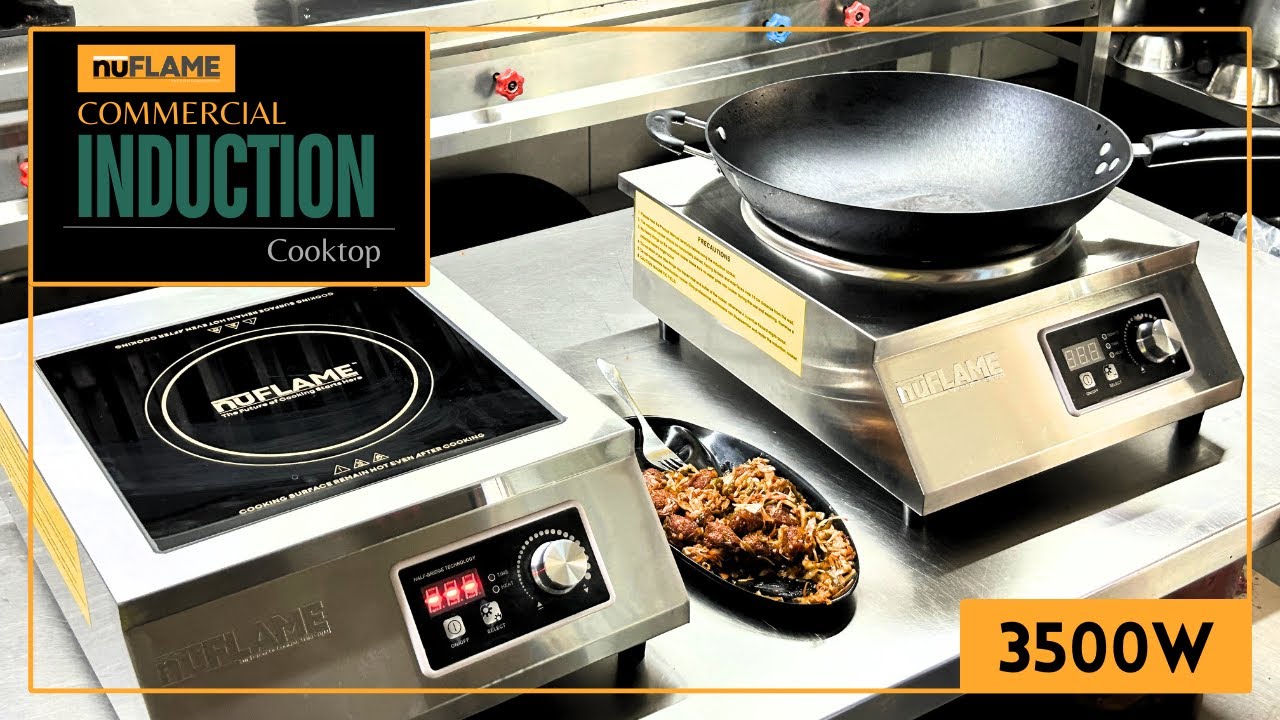 Commercial Induction Cooktop 3500W | +91 951200 6776 | Hotel Restaurant Kitchen Cooking Equipment