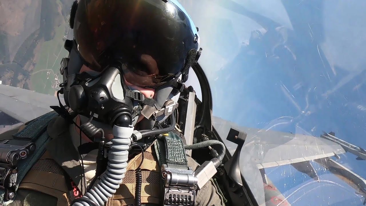 USAF F-16 Fighter Jet Operations During COVID-19 &bull; Germany